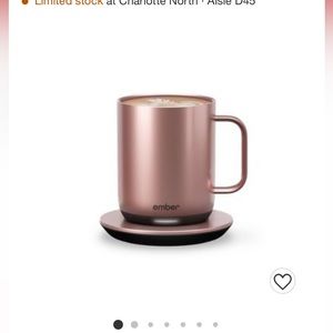 - Ember Mug² Temperature Control Smart Mug 14- Rose Gold NWT